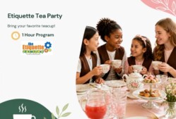 Etiquette Tea Party – 1-Hour Program